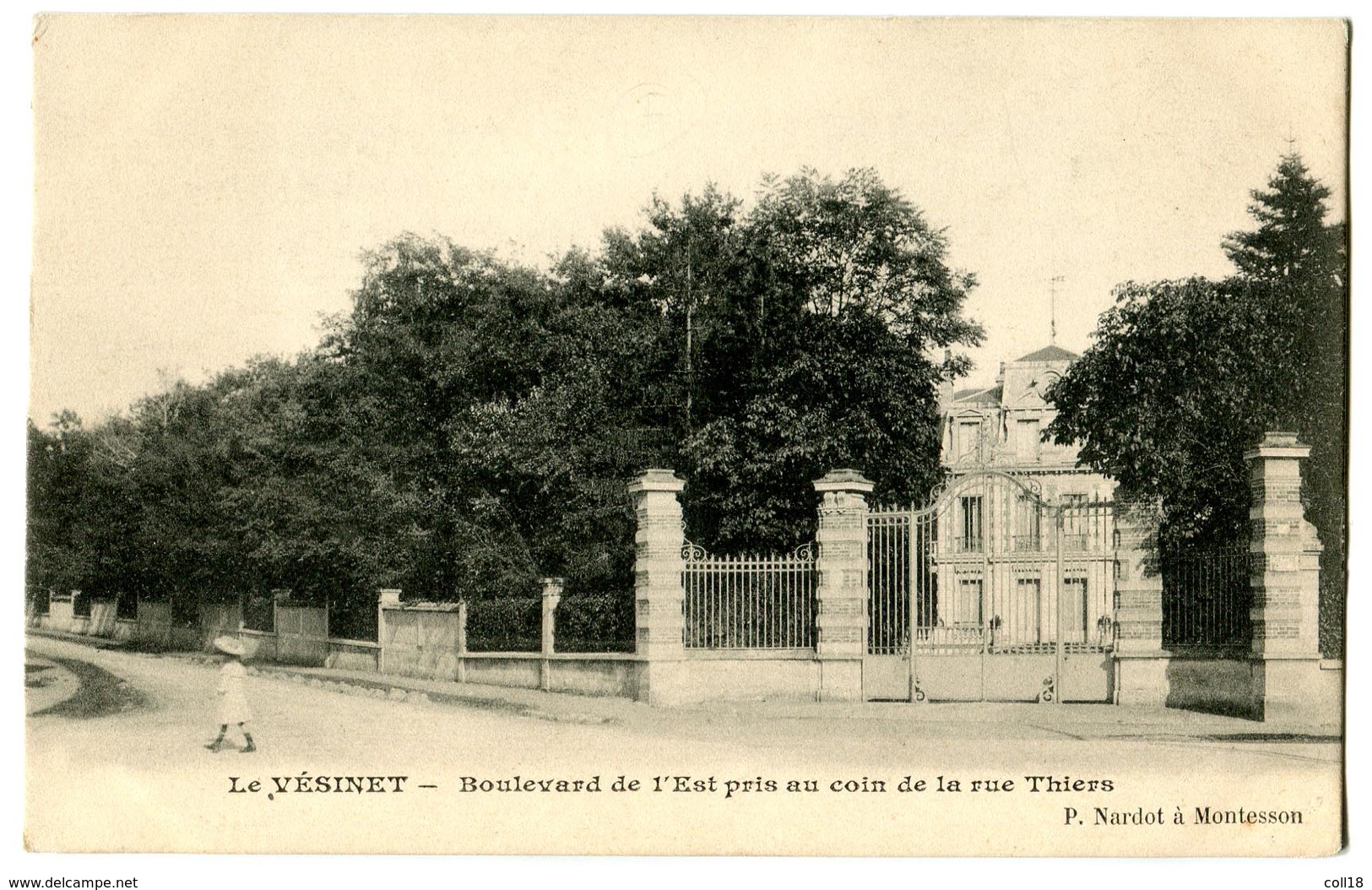 CPA  78 LE VESINET Boulevard De L' Est 1905 - Le Vésinet