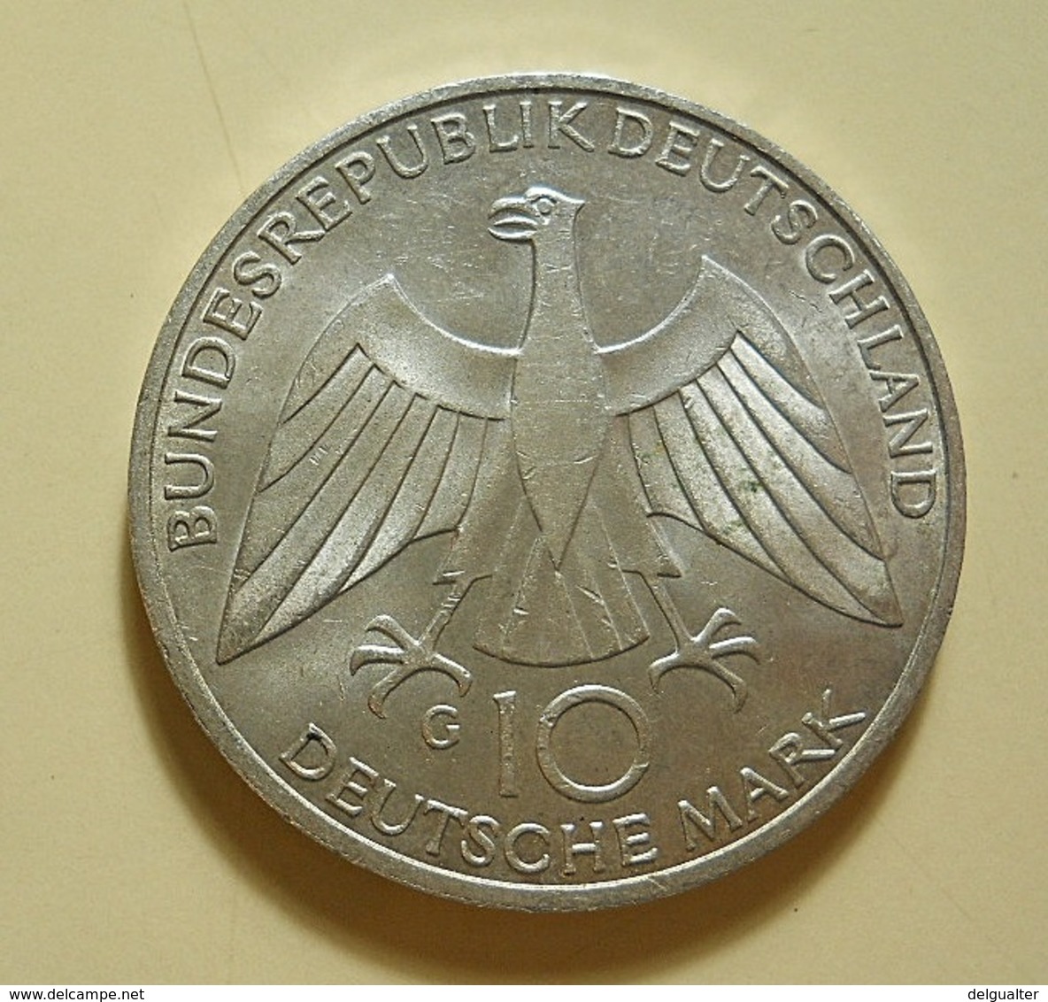 Germany 10 Mark 1972 G Silver - Other & Unclassified