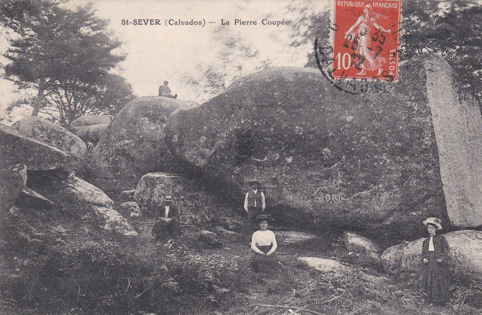 SAINT - SEVER  -  La Pierre Coupée - Autres & Non Classés