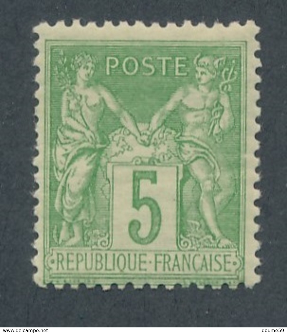 CH-59: FRANCE: Lot Avec "SAGE"  Avec N°106** - 1898-1900 Sage (Type III)