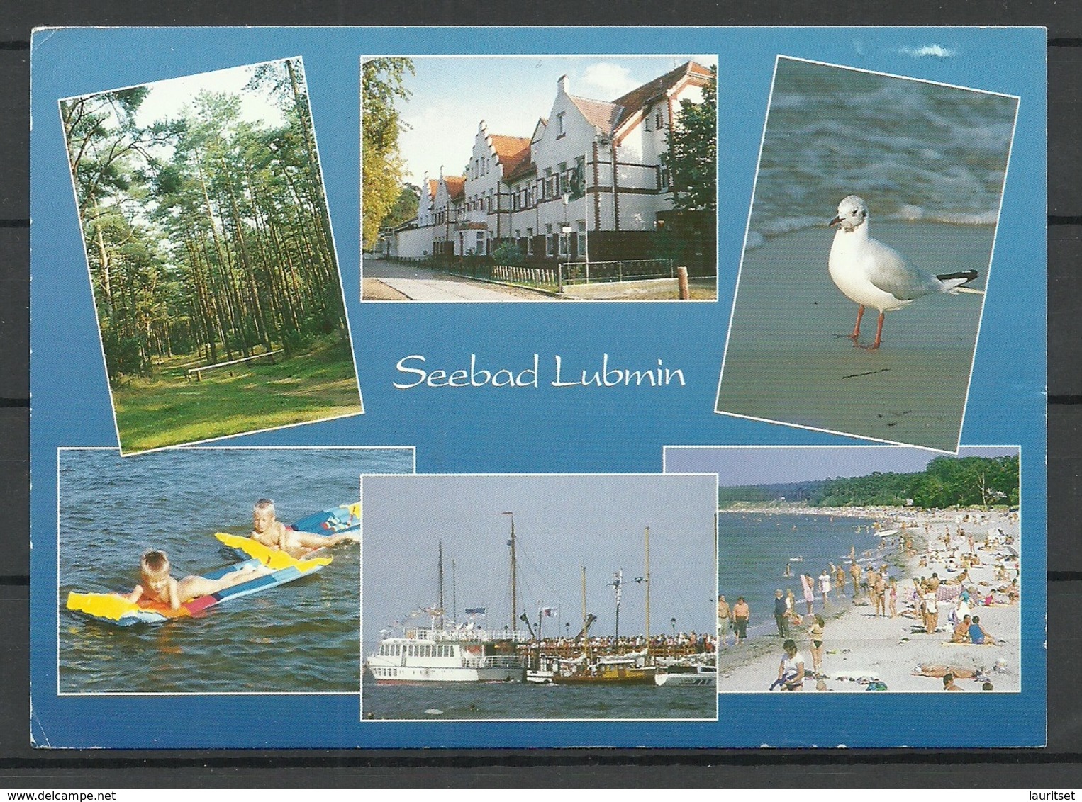 Deutschland SEEBAD LUBMIN Sent 2000 With Stamp - Lubmin