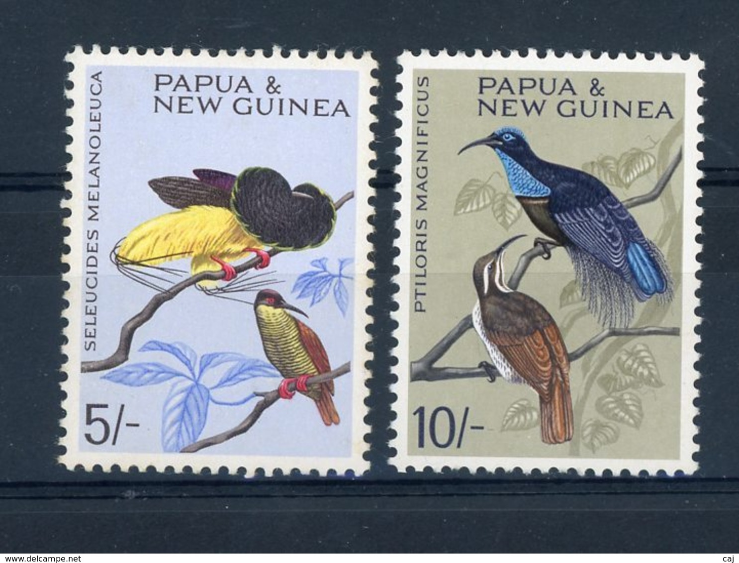 Papouasie & Nouvelle Guinée  :  Yv  71-72  **  Oiseau - Bird - Papouasie-Nouvelle-Guinée