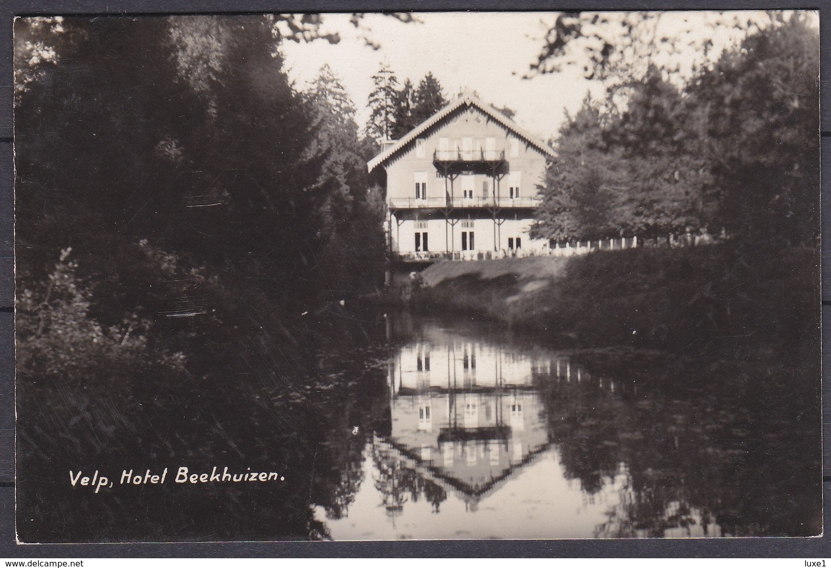 NETHERLANDS  , VELP   ,  OLD  POSTCARD - Velp / Rozendaal