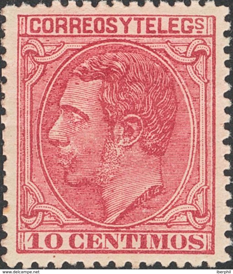 (*)202. 1879. 10 Cts Carmín. PIEZA DE LUJO. - Other & Unclassified