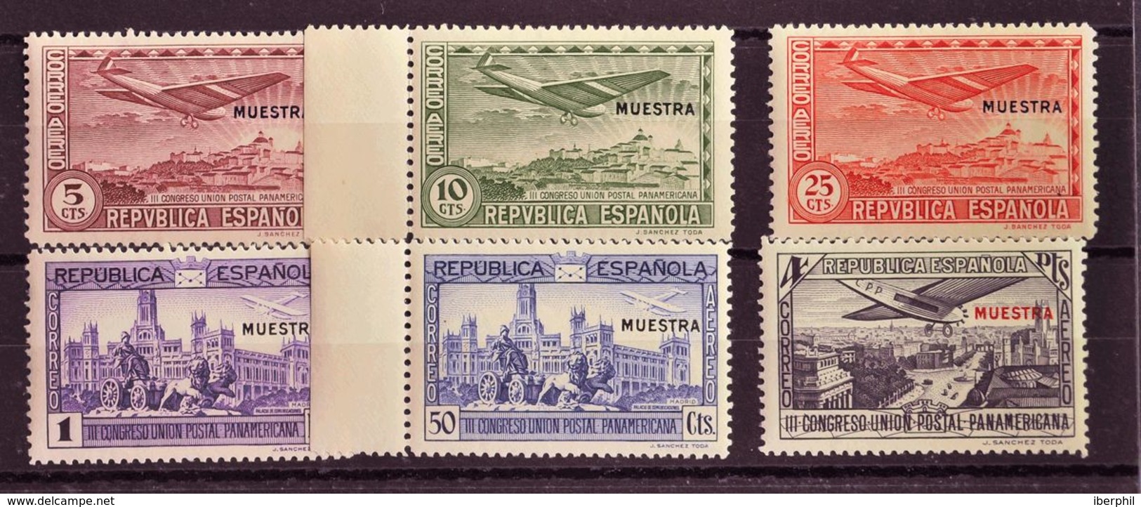 **614/19M. 1931. Serie Completa. MUESTRA. MAGNIFICA. Edifil 2015: 48 Euros - Other & Unclassified