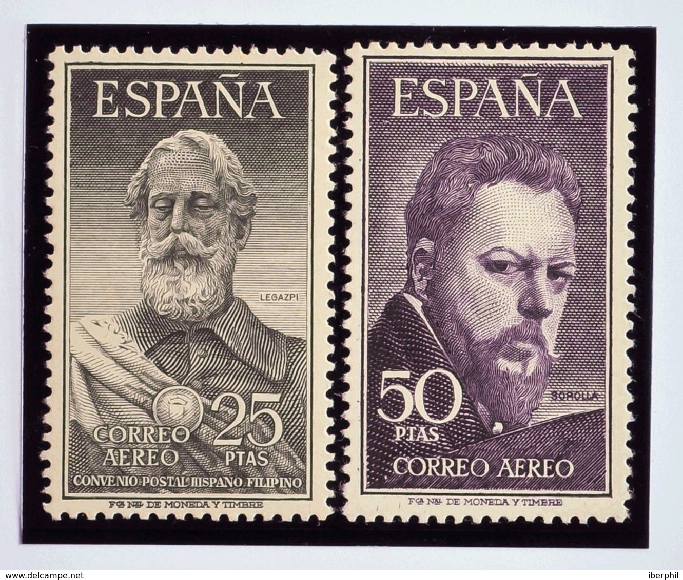 **1124/25. 1953. Serie Completa. MAGNIFICA. Cert. CEM. Edifil 2019: 500 Euros - Other & Unclassified