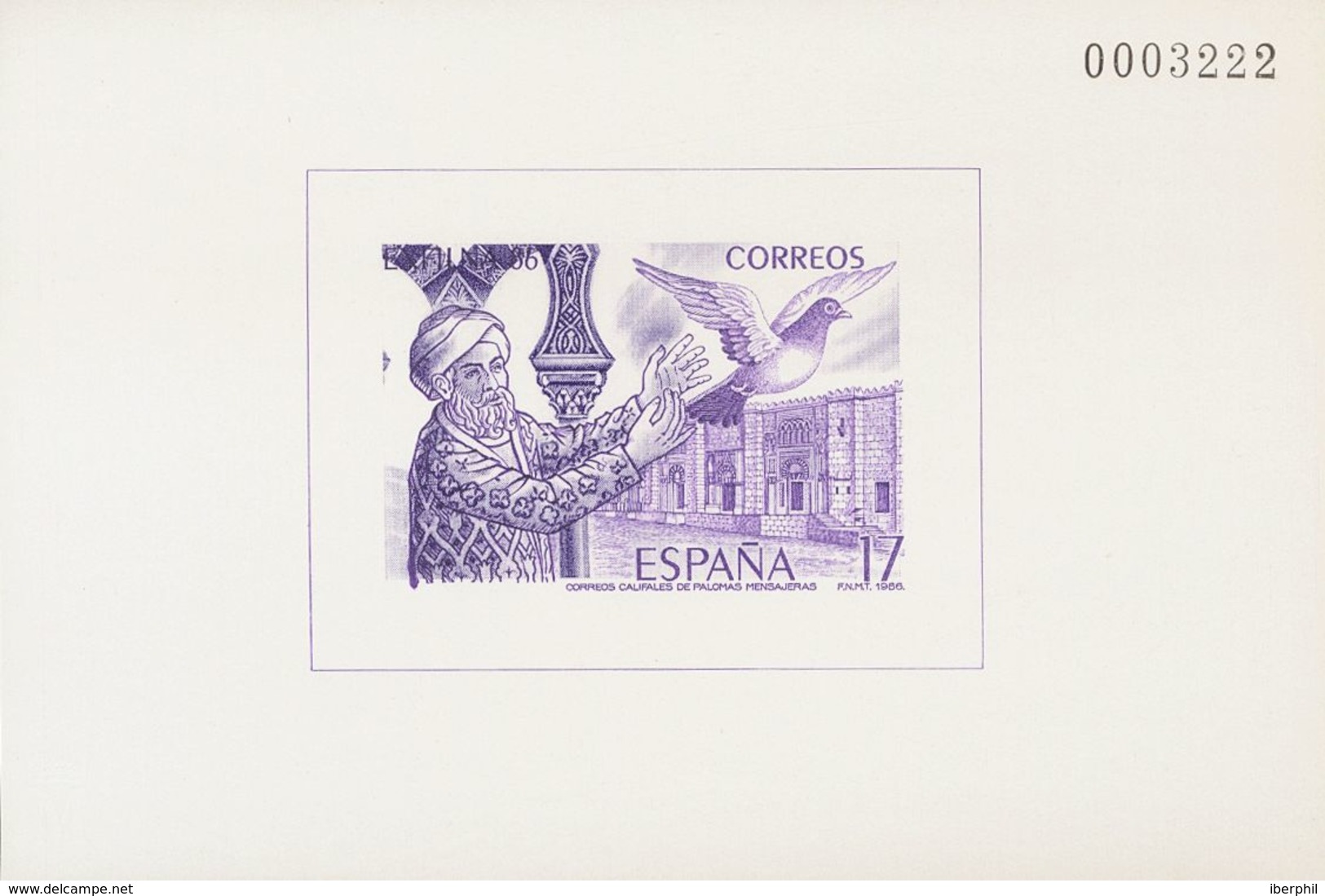 **10P. 1986. Prueba De Lujo. EXFILNA 86. MAGNIFICA. Edifil 2019: 89 Euros - Other & Unclassified