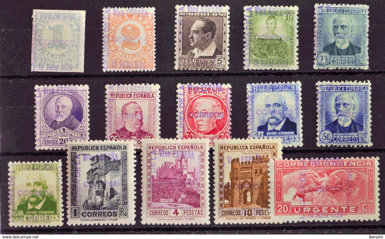 *1/15. 1936. Serie Completa. MAGNIFICA Y RARA. Edifil 2017: 230 Euros - Other & Unclassified