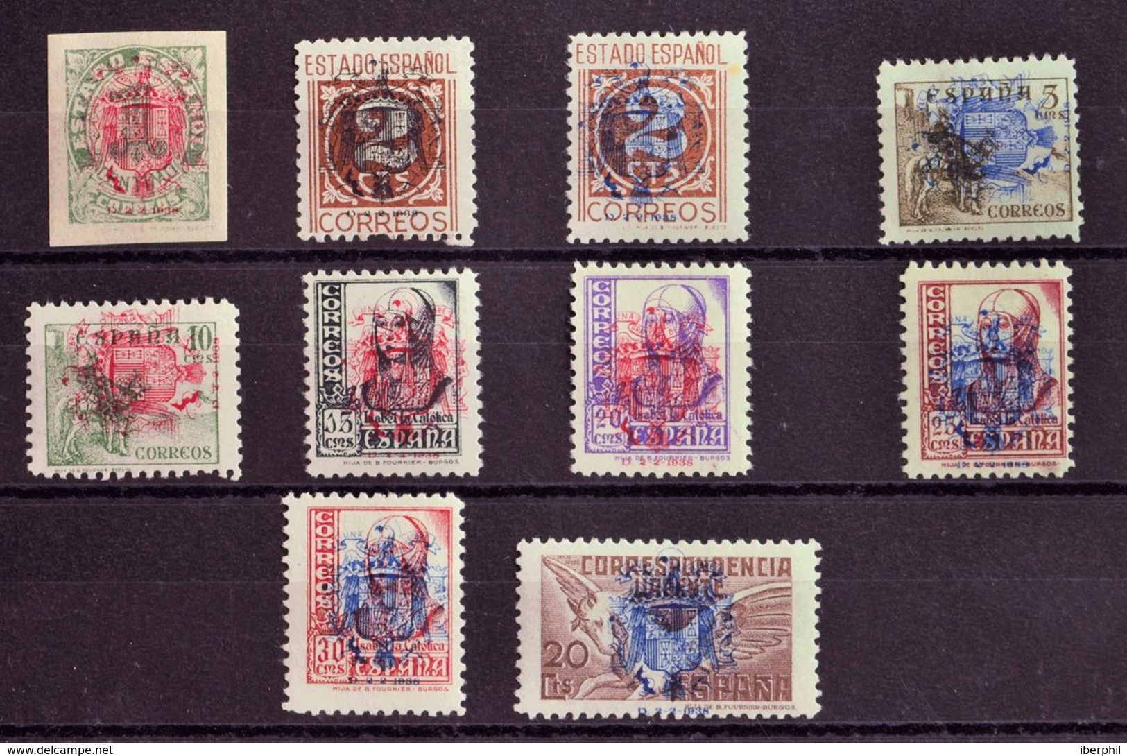 *95/04. 1938. Serie Completa. MAGNIFICA. Edifil 2017: 185 Euros - Other & Unclassified