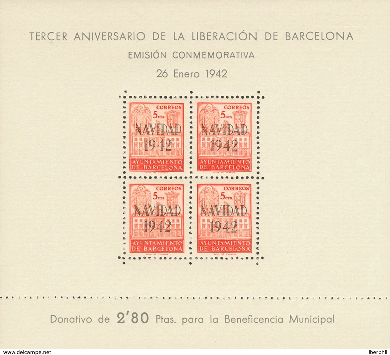**40/41. 1942. Hojas Bloque. MAGNIFICAS. Edifil 2019: 145 Euros - Other & Unclassified