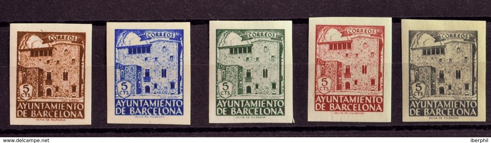 **42/46s. 1943. Serie Completa. SIN DENTAR. MAGNIFICA. Edifil 2019: +42 Euros - Other & Unclassified