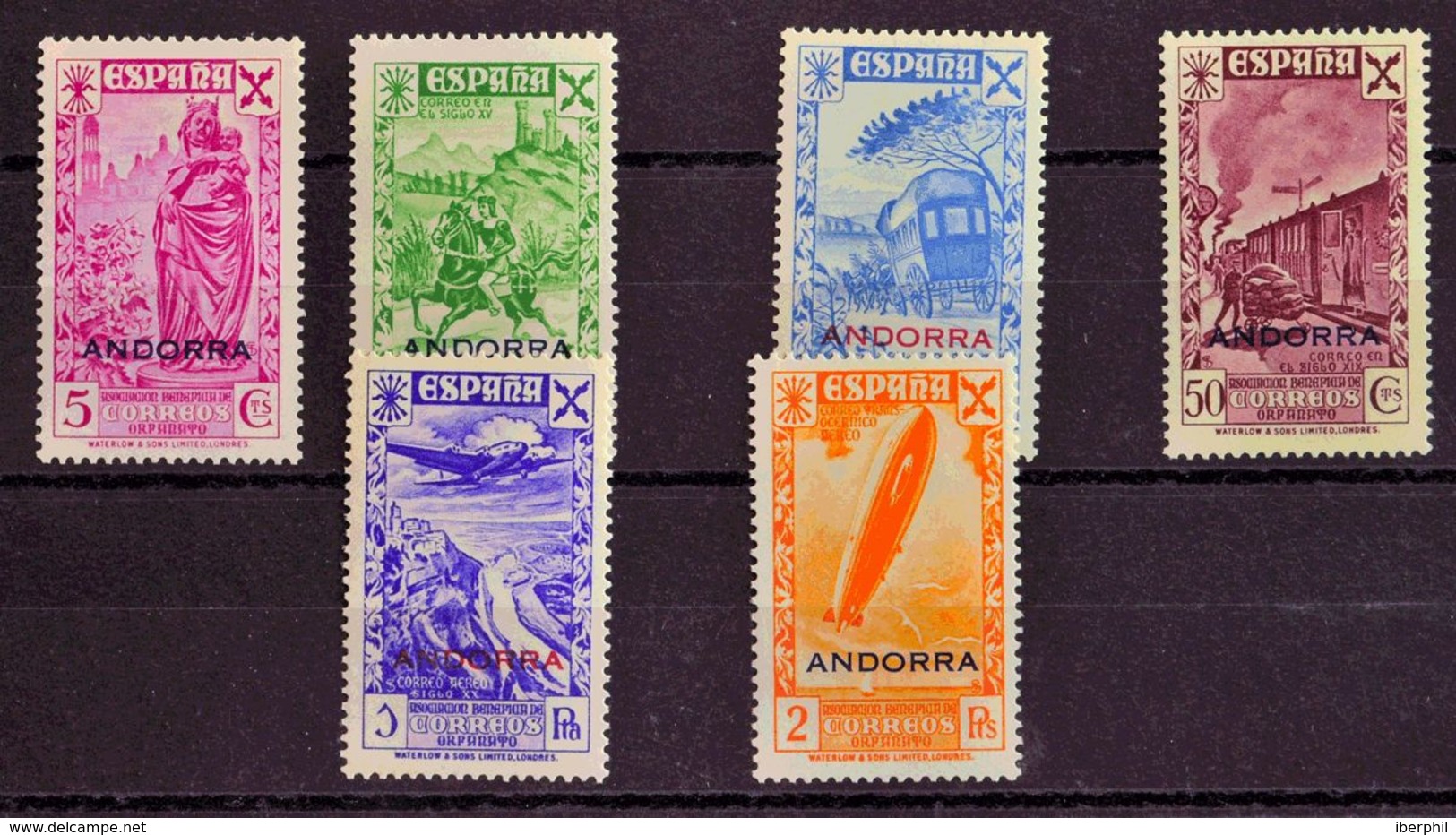 **7/12. 1943. Serie Completa. MAGNIFICA. Edifil 2019: 355 Euros - Other & Unclassified