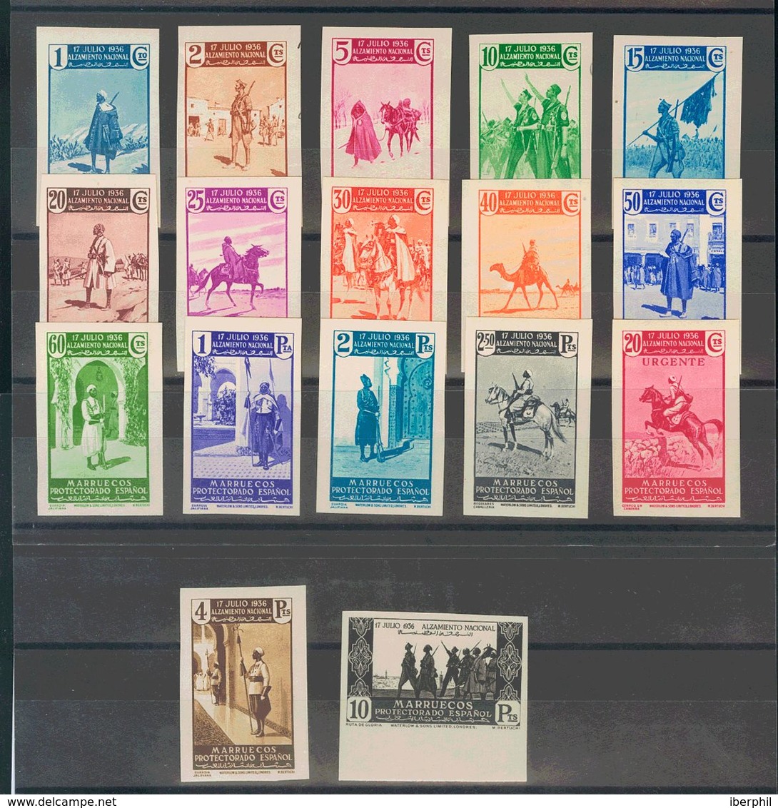 **169/85s. 1937. Serie Completa. SIN DENTAR. MAGNIFICA. Edifil 2019: +440 Euros - Other & Unclassified