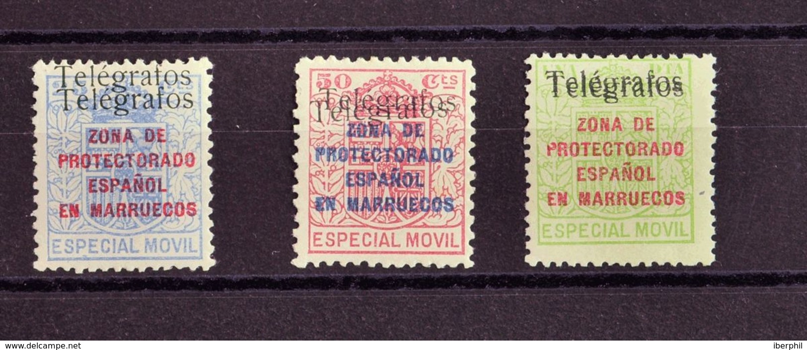 *41Fhh/Hhh. 1937. Serie Completa. Variedad SOBRECARGA TELEGRAFOS DOBLE. MAGNIFICA Y RARA. Edifil 2013: 217 Euros - Other & Unclassified