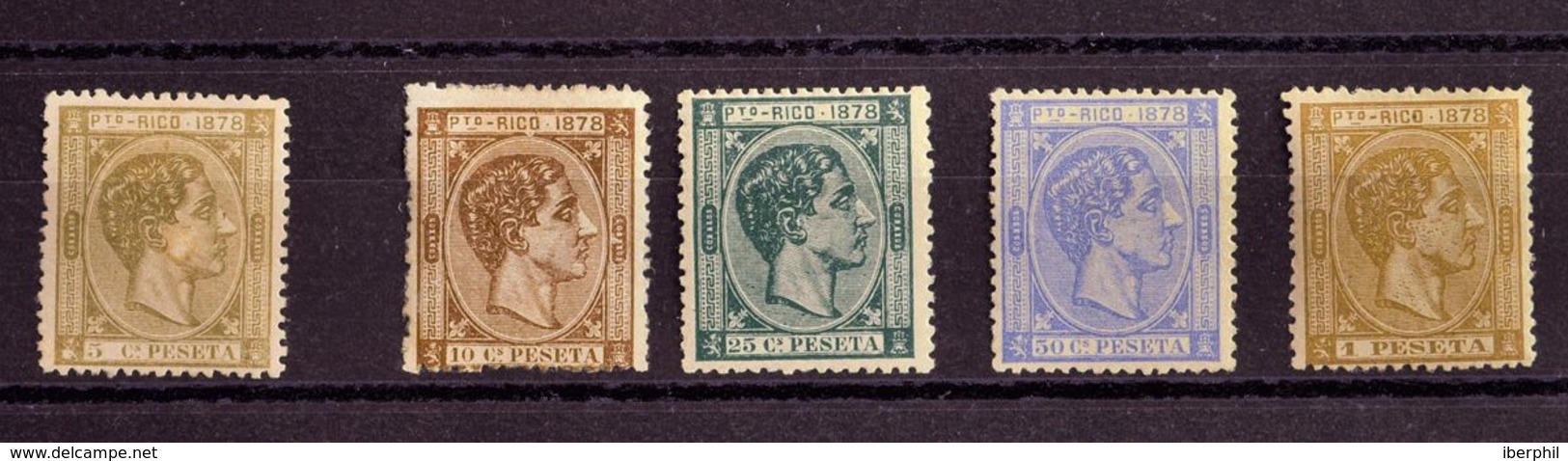 *18/22. 1878. Serie Completa. BONITA Y RARA. Edifil 2019: 465 Euros - Other & Unclassified