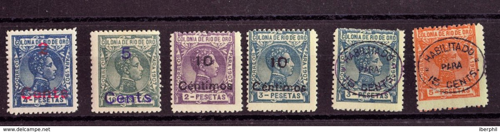 *59/64. 1911. Serie Completa. MAGNIFICA Y RARA. Cert. CEM. Edifil 2019: 685 Euros - Other & Unclassified