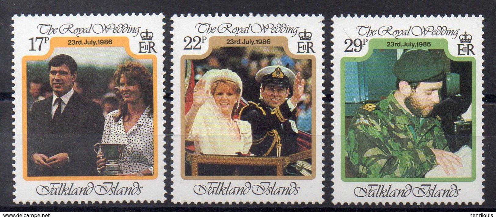 FALKLAND  Timbres Neufs ** De 1984 - 1987 ( Ref 2619 ) Voir 3 Scans - Falkland