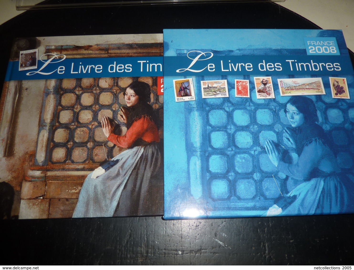 LE LIVRE DES TIMBRES 2008 FRANCE PHILATELIE UNE RETROSPECTIVE AUTOUR DU TIMBRES SUR LA CULTURE L'ARTS LA BD SANS TIMBRES - 2000-2009