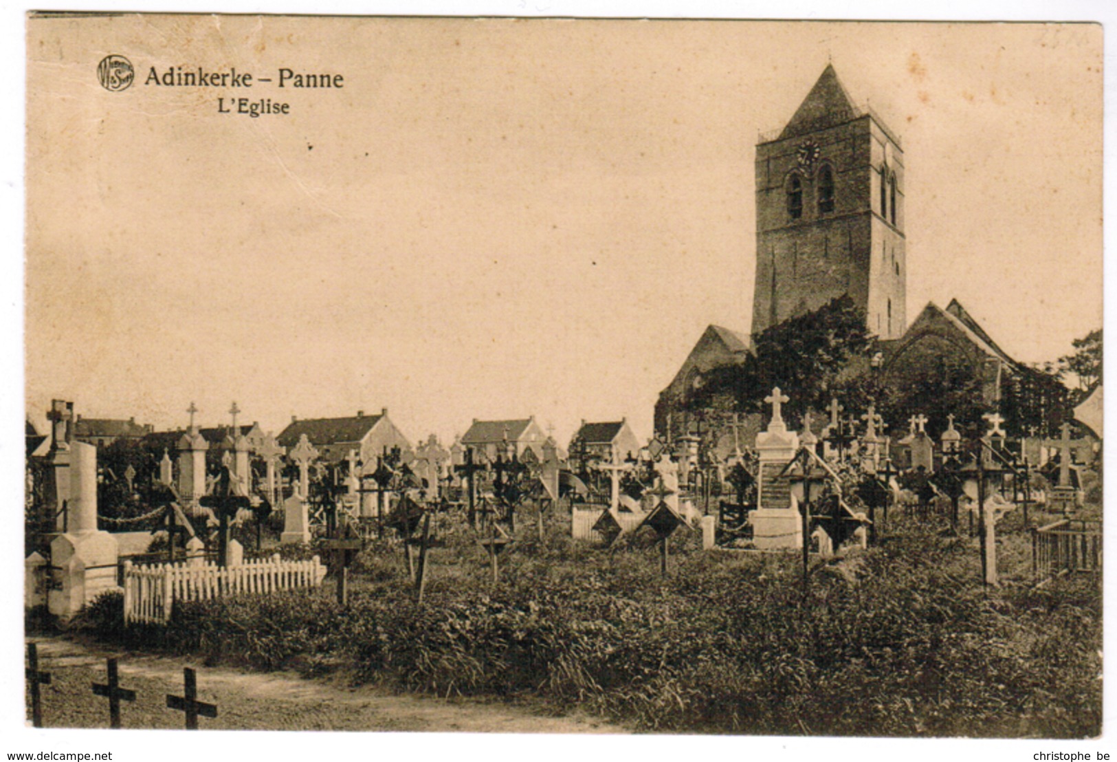 Adinkerke, (de) Panne, L'eglise (pk52016) - De Panne