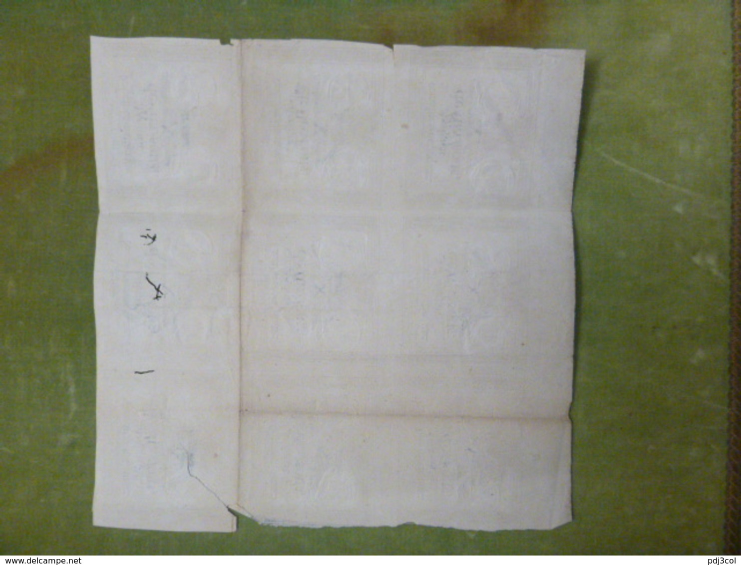 Planche De 9 Assignats 10 Sous émission Du 23 Mai 1793 Cf Lafaurie N°165 Signé GUYON - Assignats & Mandats Territoriaux