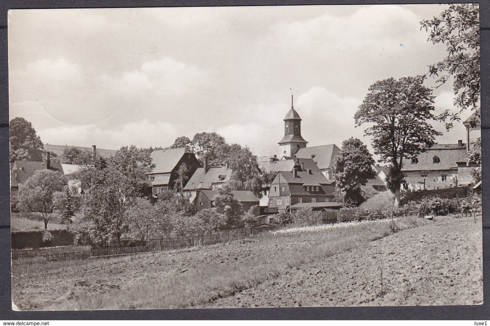 GERMANY , Grünhain , OLD  POSTCARD - Gruenhain