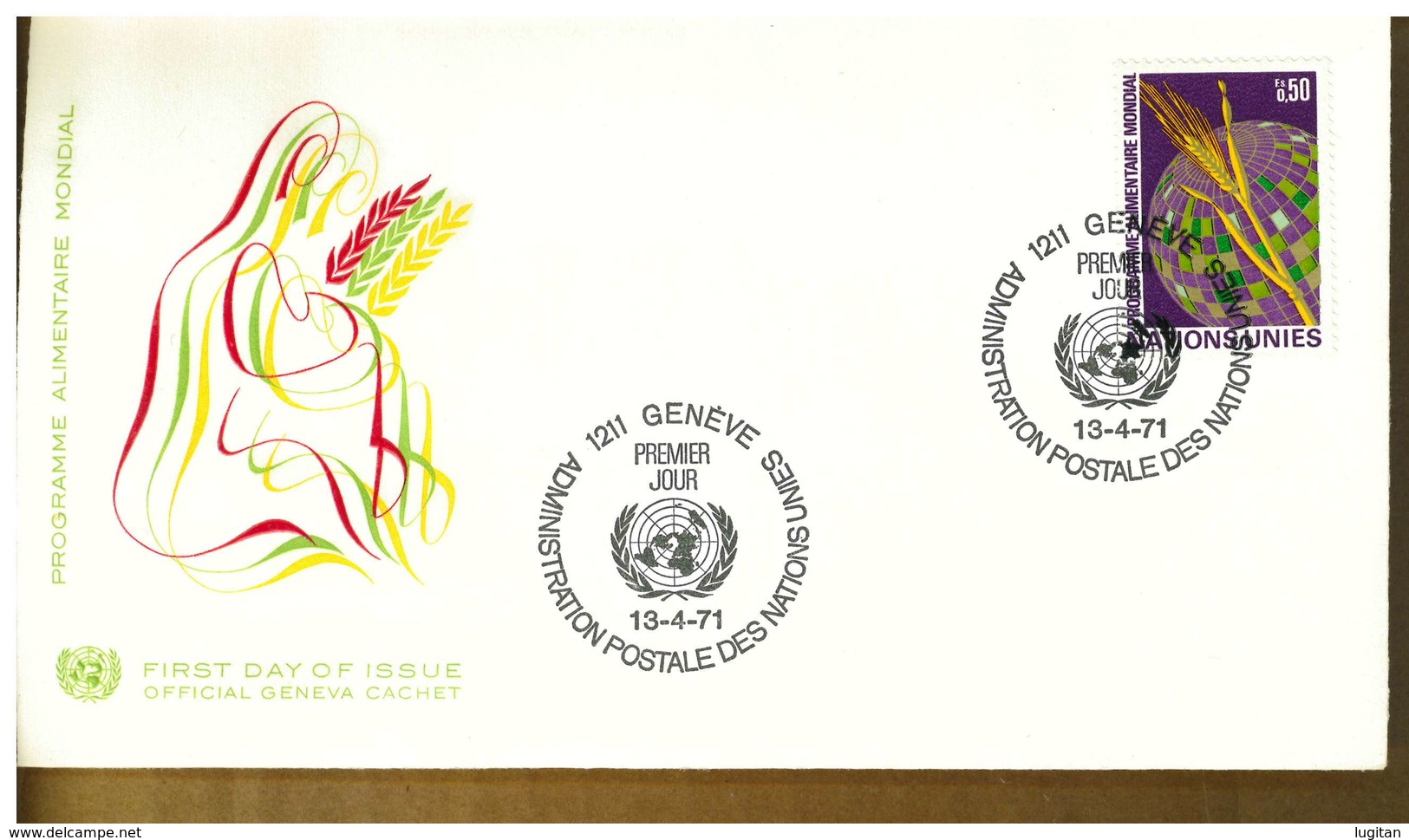 NAZIONI UNITE - UNITED NATION - Y 1971 - AMMINISTRAZIONE POSTALE - FDC - FDC