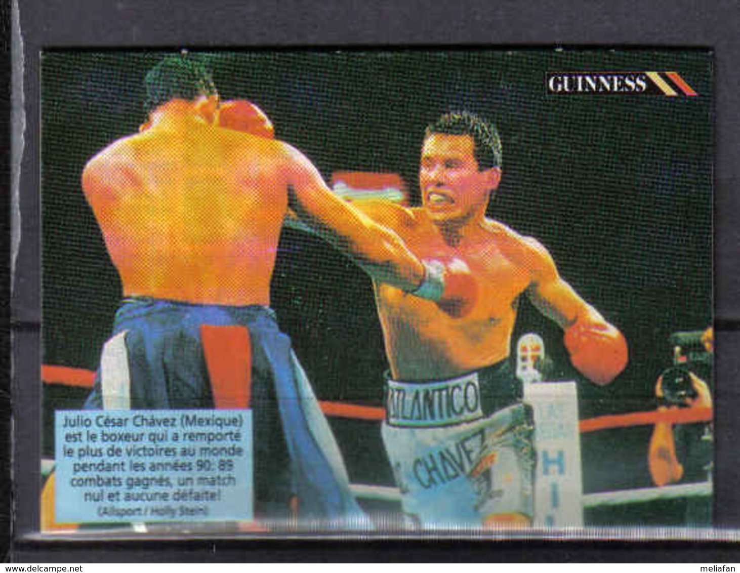 F050 - IMAGE CHEERIOS - BOXE - JULIO CESAR CHAVEZ - Trading Cards