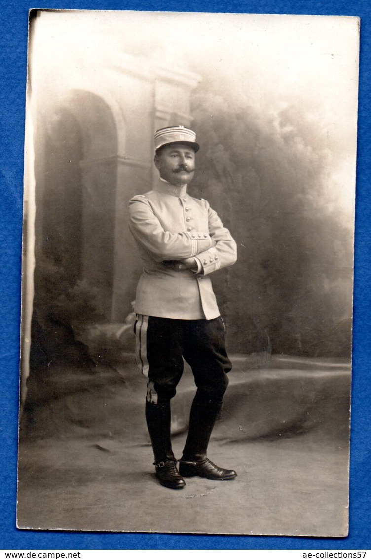 Carte Photo  - Officier Français -- 10/1918 - Guerre 1914-18