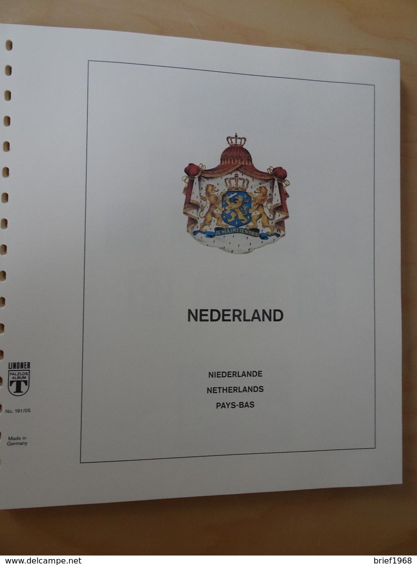 Niederlande Lindner T Falzlos 2005-2007 (6103) - Vordruckblätter