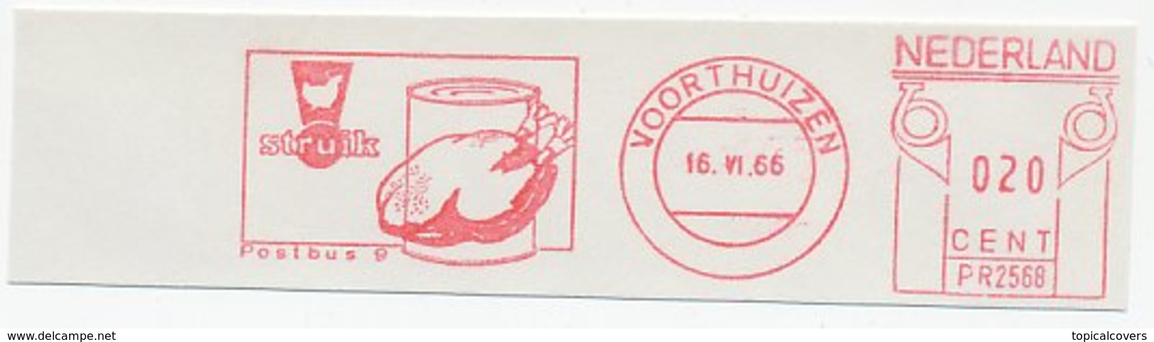 Meter Cut Netherlands 1966 Canned Chicken - Boerderij