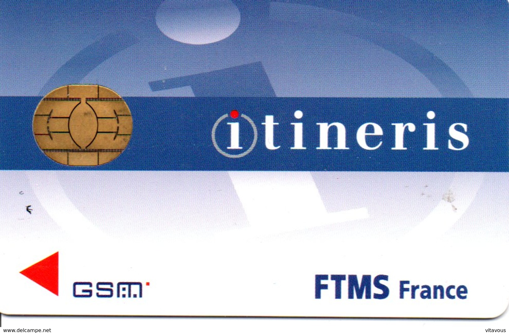 GSM Carte Itineris FTMS France Card (G 494) - Autres & Non Classés