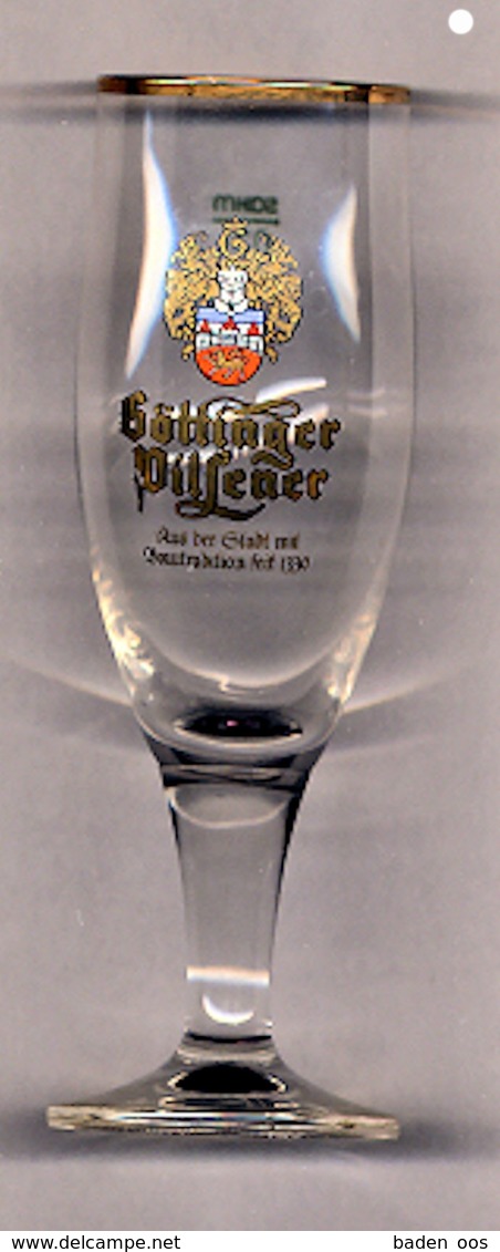 1 Verre Göttinger Pilsener  Brasserie Locale De Göttingen En Allemagne - Verres