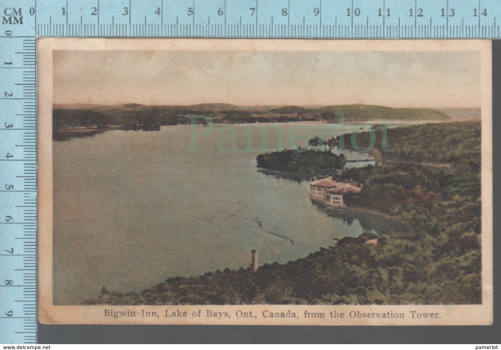 CPSM - Canada Ontario -Bigwin Inn, Lake Of Bay From The Tower , Used In 1931- Carte Postale Postcard - Muskoka