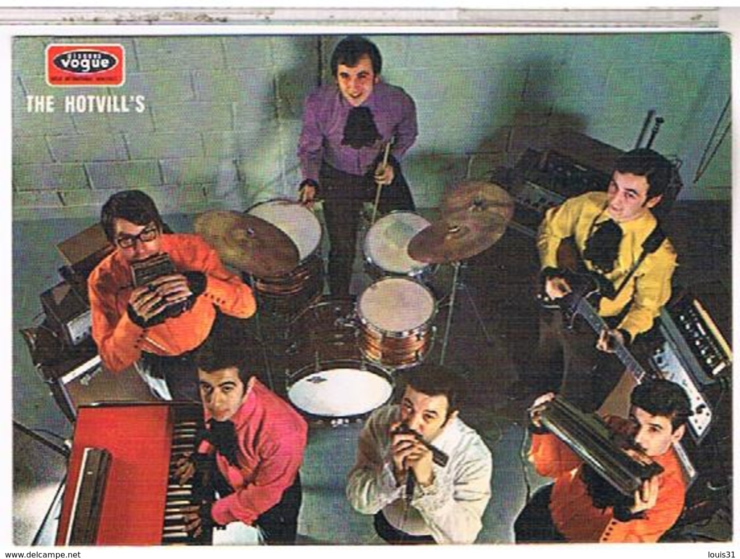 Musique Et Musiciens GROUPE   THE HOTVILL S DEDICASSEE - Musique Et Musiciens