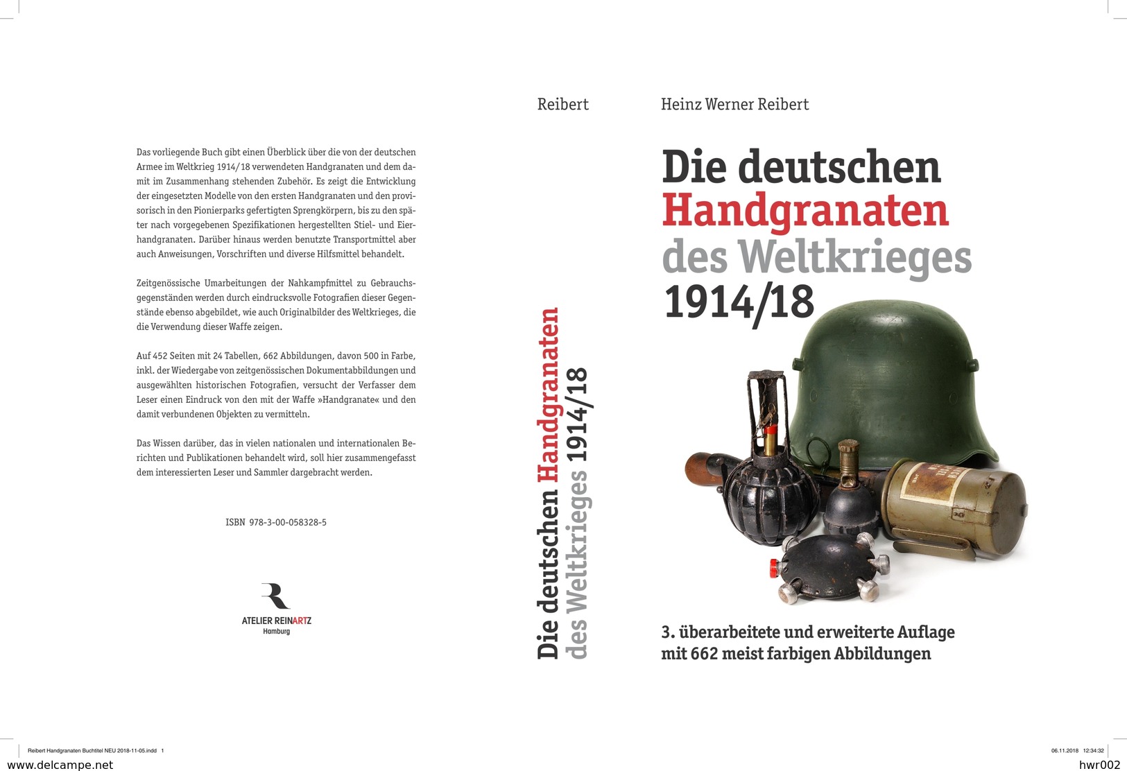 Deutsche Handgranaten Im 1. Weltkrieg, 3. überarbeitete Und Erweiterte Auflage - 1914-18