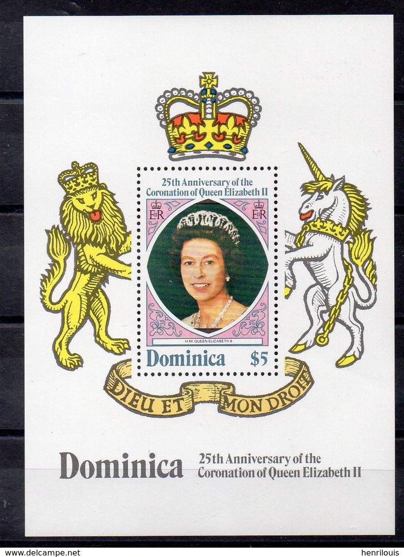 DOMINIQUE  Timbre Neuf ** De 1975 ( Ref 5832 ) Elisabeth II - Dominica (1978-...)