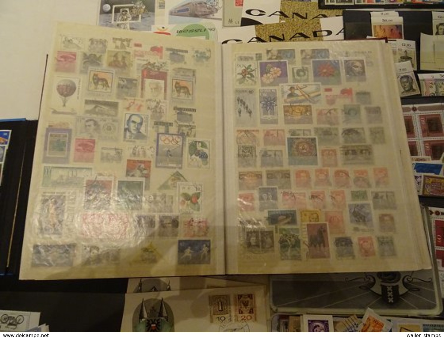 Lot With World Stamps