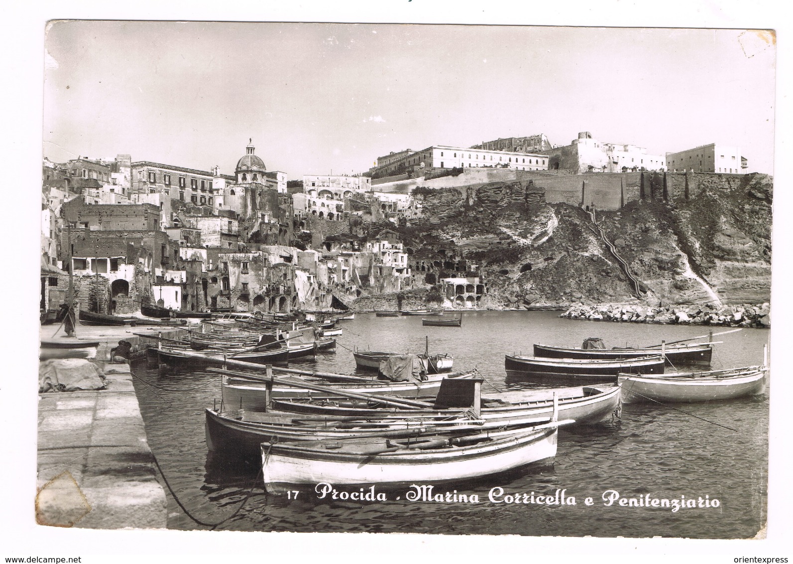 Procida Napoli Marina  E Penitenziario Anni 50 - Napoli (Naples)