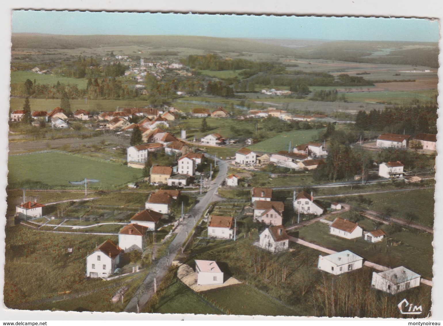 Doubs :  EMAGNY : Vue  Aérienne   1966 - Autres & Non Classés