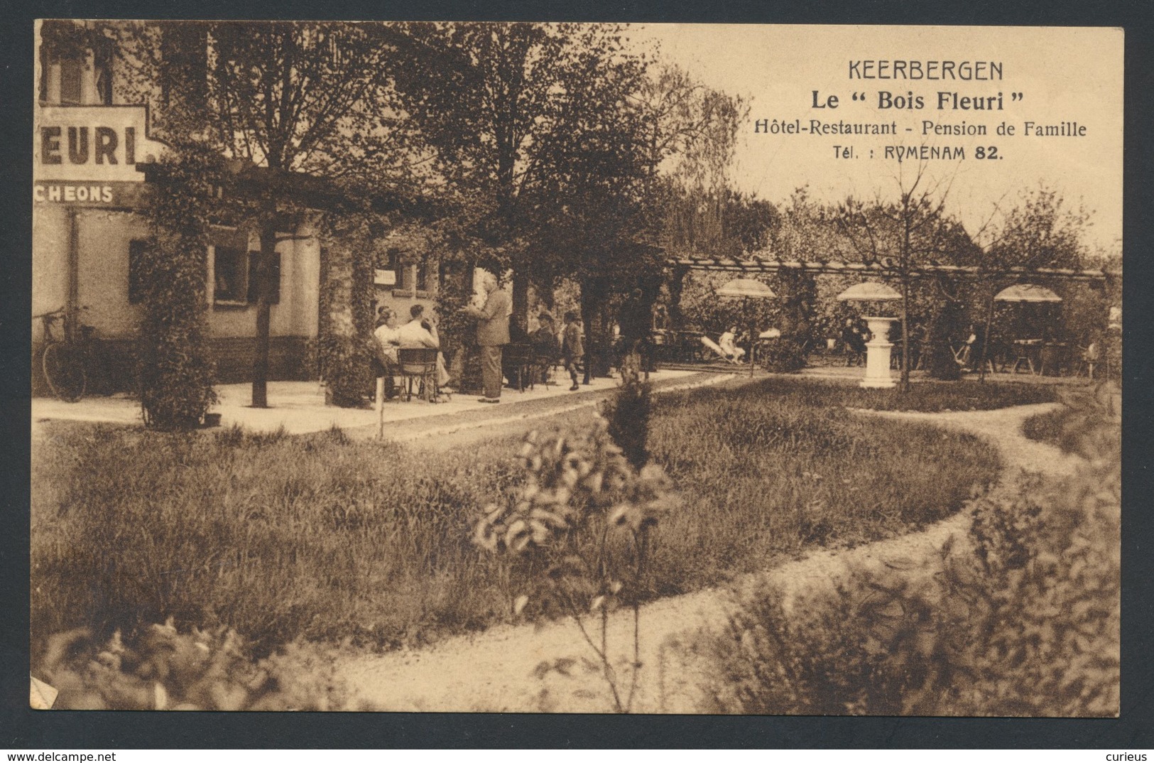 KEERBERGEN * HOTEL-RESTAURANT * LE " BOIS FLEURI " * 1937 - Keerbergen