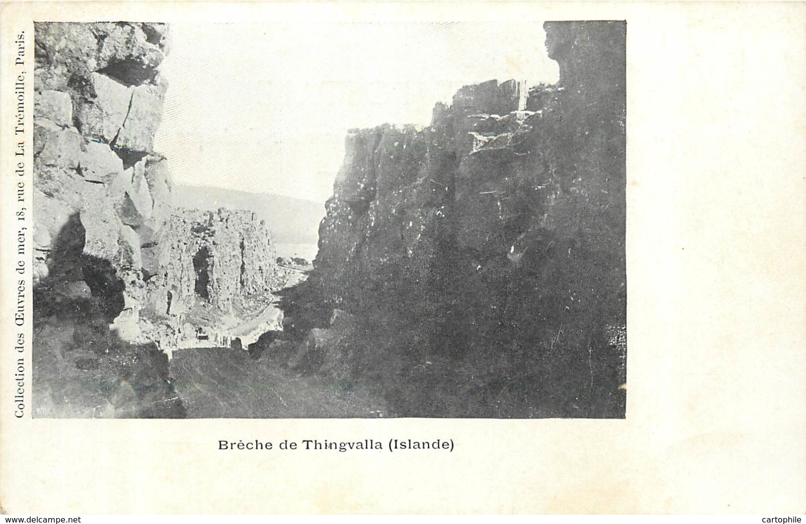 Islande - Island - Breche De Thingvalla (before 1904) - Islande