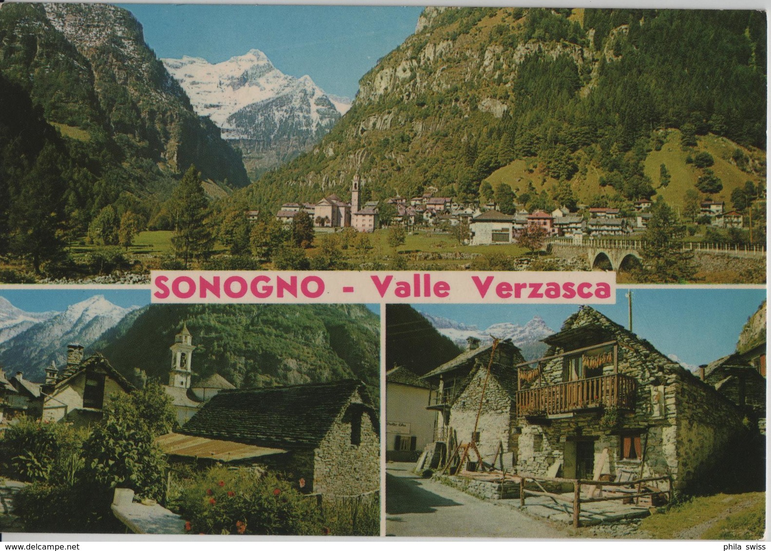 Sonogno - Valle Verzasca - Multiview - Verzasca