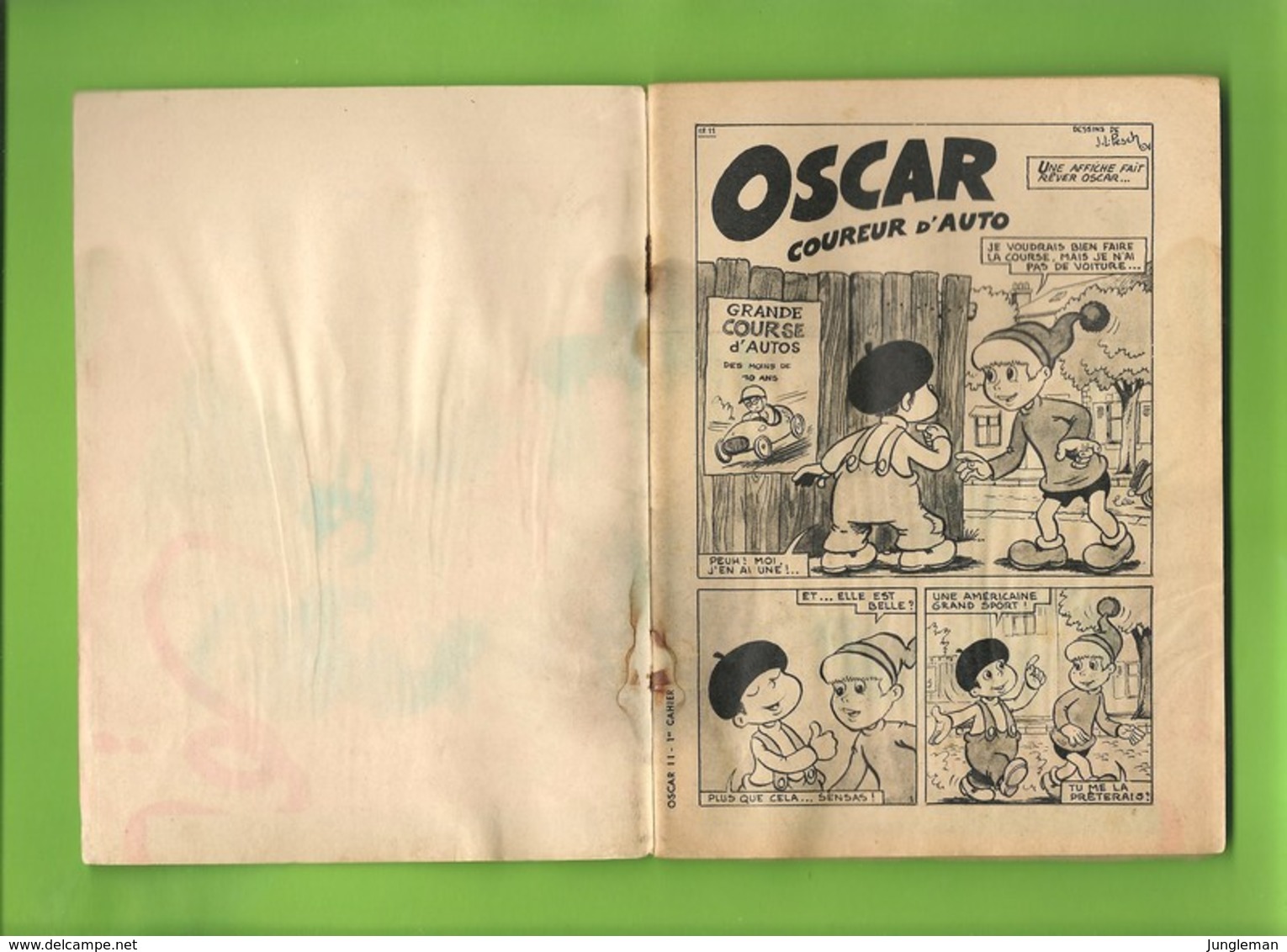 Oscar N° 11 - Editions Mondiales - DL Mai 1959 - BE - Oscar