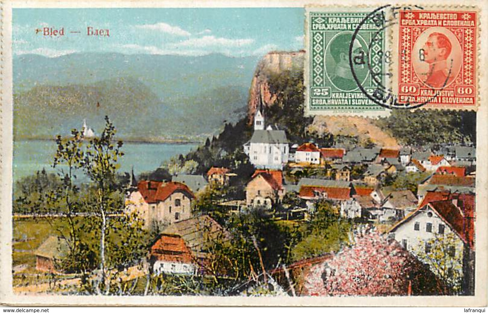 Pays Div -ref P07- Slovenie - Bled  - Carte Bon Etat - - Slowenien