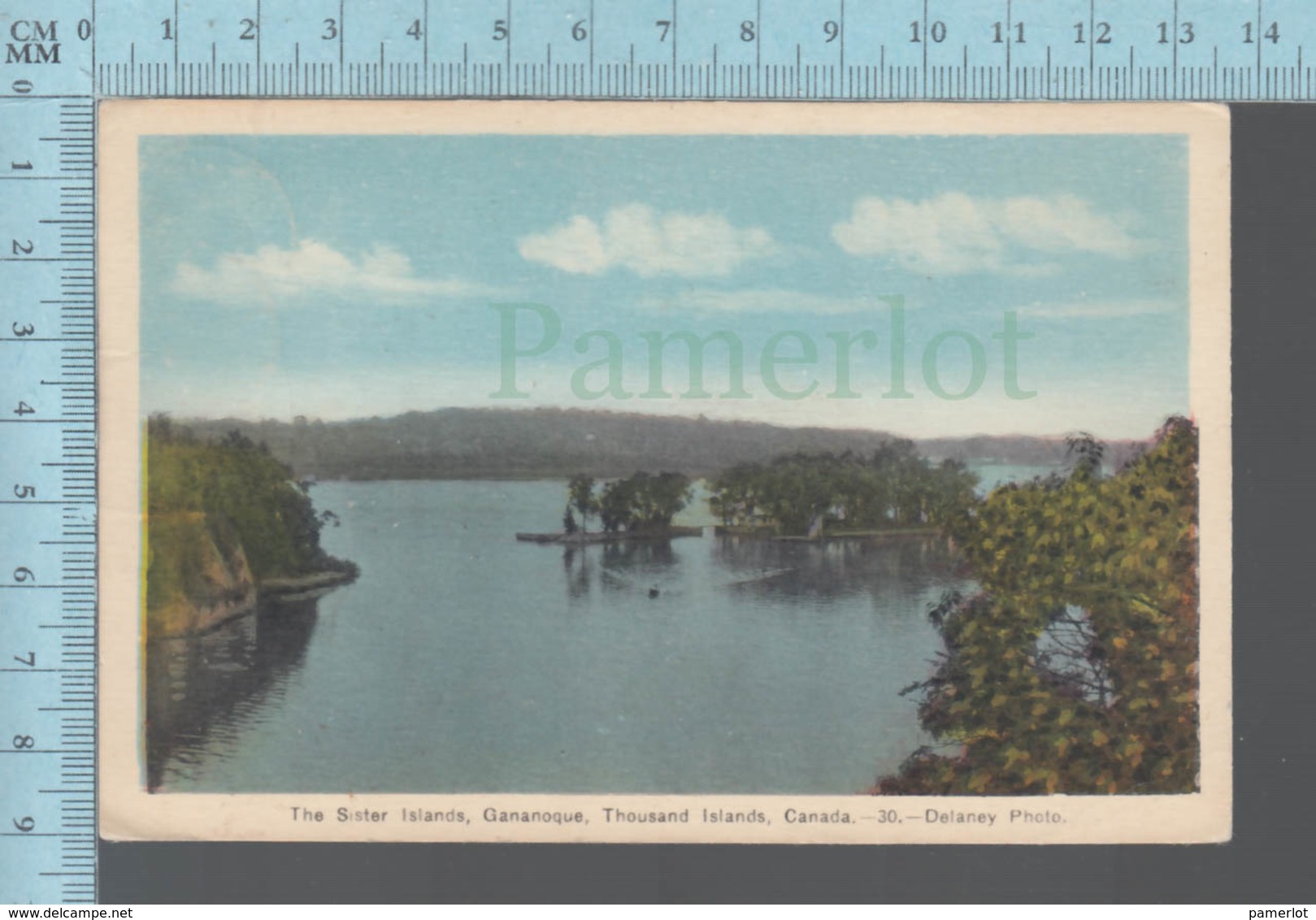 CPSM - Canada Ontario -Gananoque The Sister Island, Used In 1941 + Stamp - Gananoque