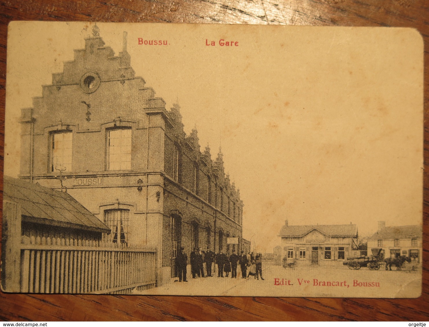 Boussu La Gare (station)1924 - Boussu