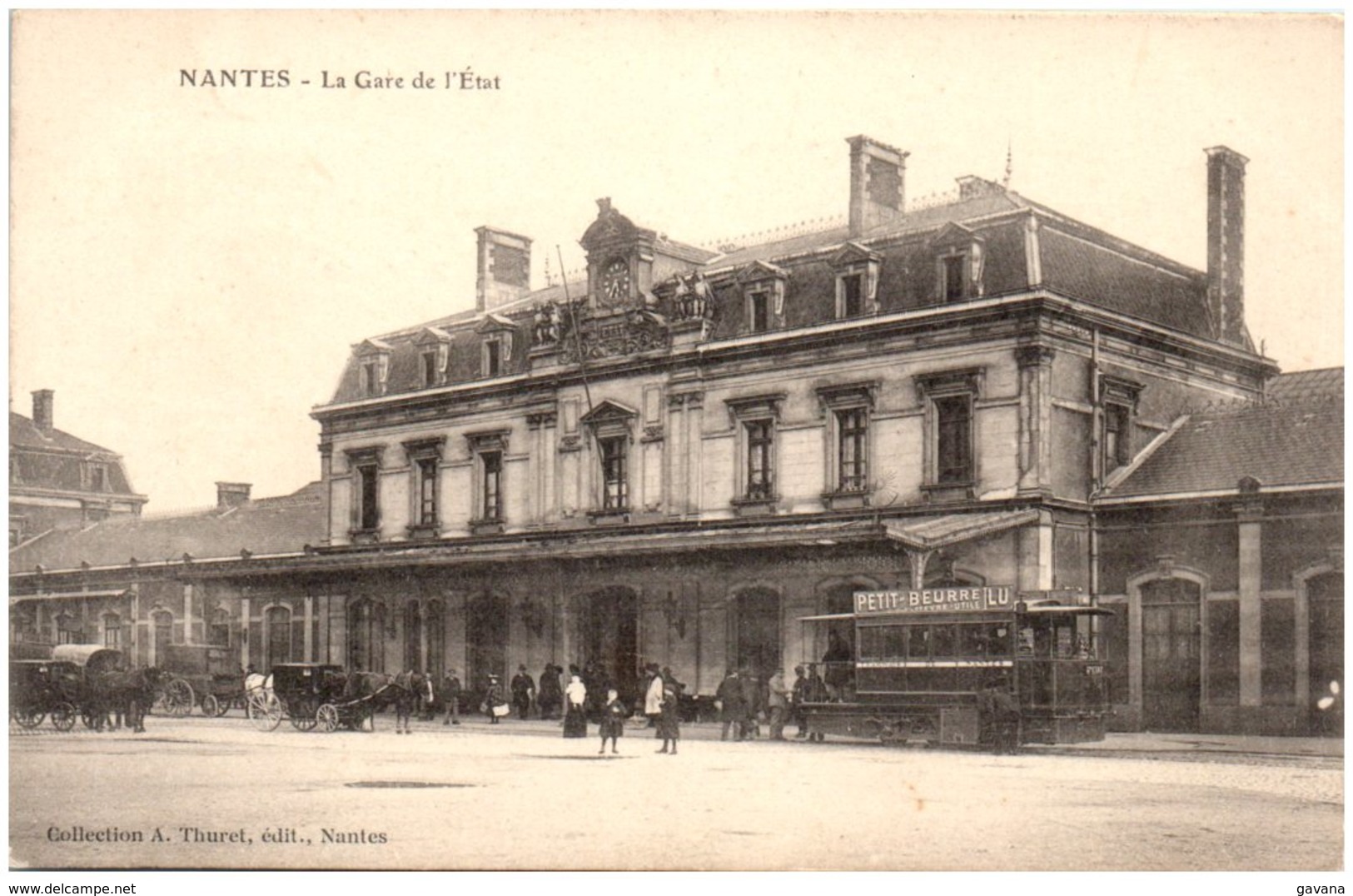 44 NANTES - La Gare De L'Etat - Nantes