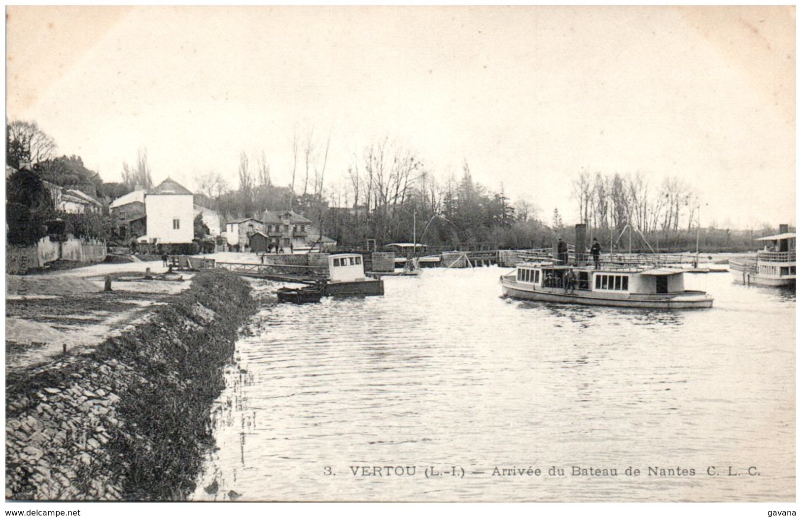 44 VERTOU - Arrivée Du Bateau De Nantes - Otros & Sin Clasificación