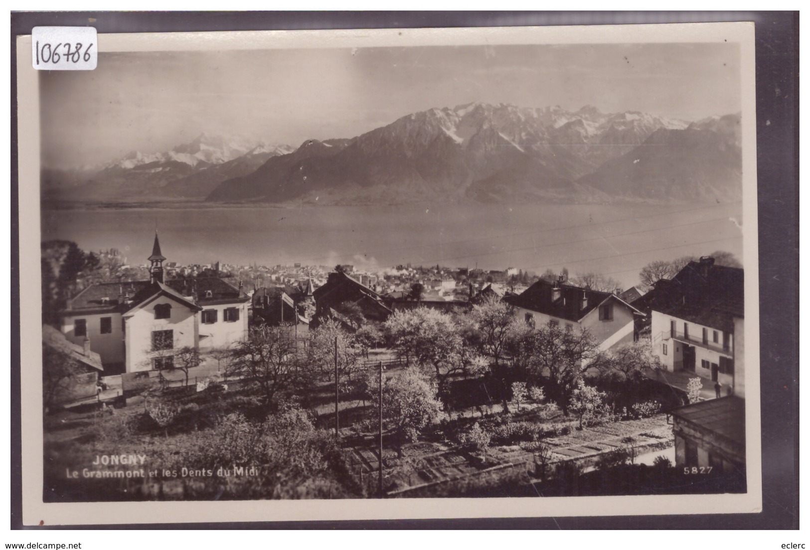 DISTRICT DE VEVEY - JONGNY - TB - Jongny