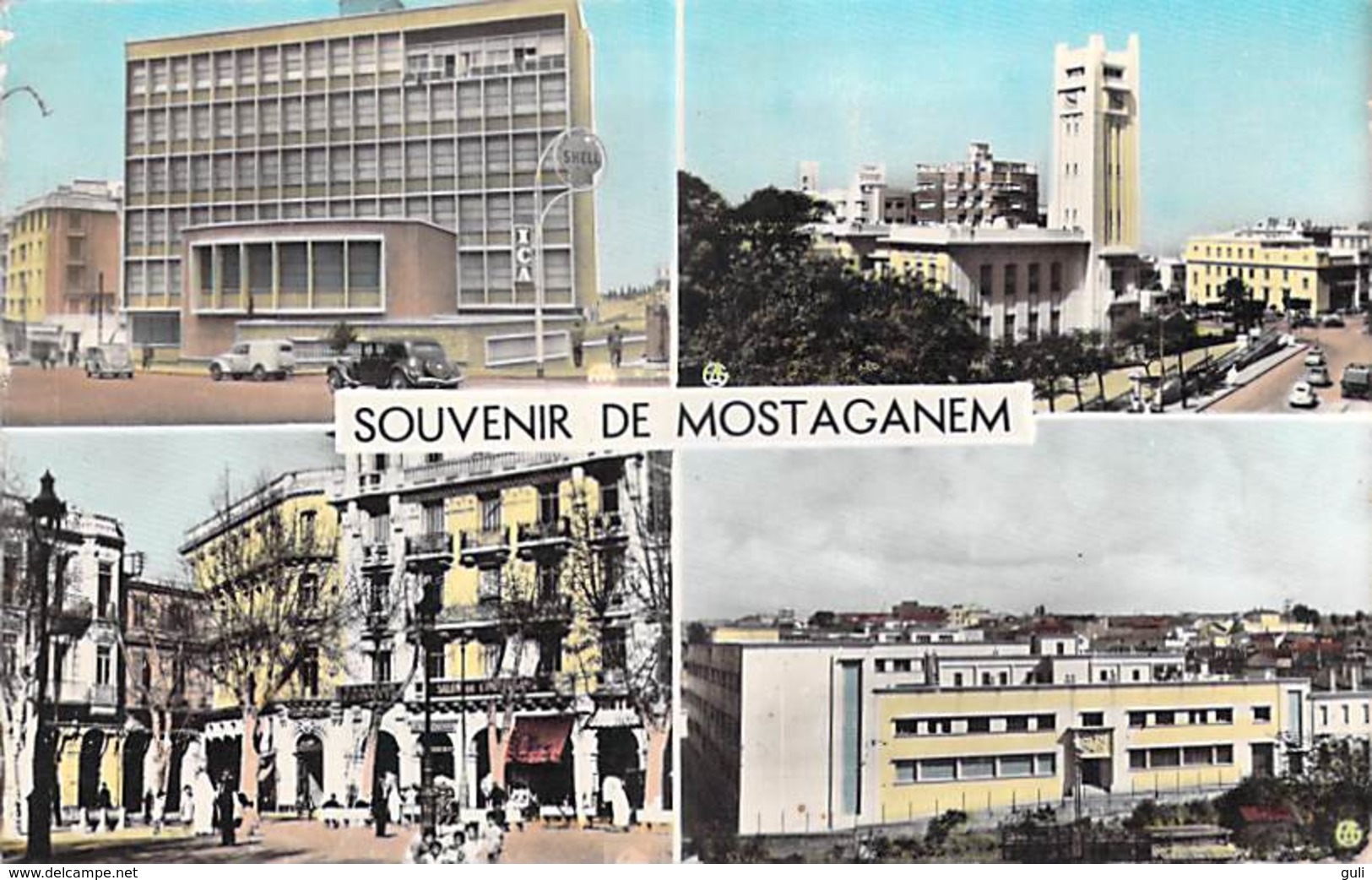 AFRIQUE Algérie SOUVENIR  De MOSTAGANEM Multi Vues   (- Editions :Alexandre Sirecky   N°40)  *PRIX FIXE - Mostaganem